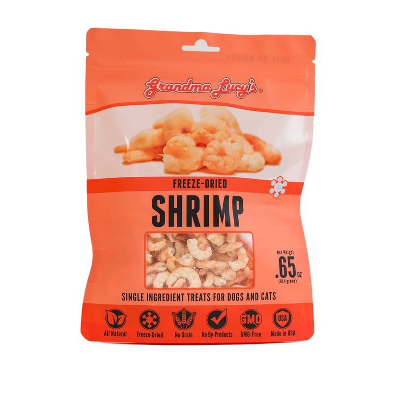 Grandma Lucy's - Singles - Shrimp -Freeze Dried 0.65oz