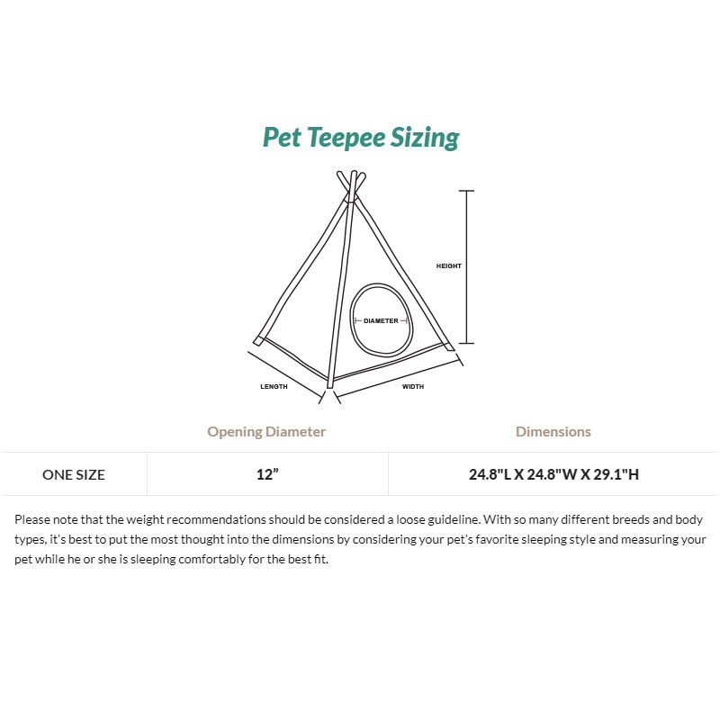 PLAY - Teepee Tent - Classic