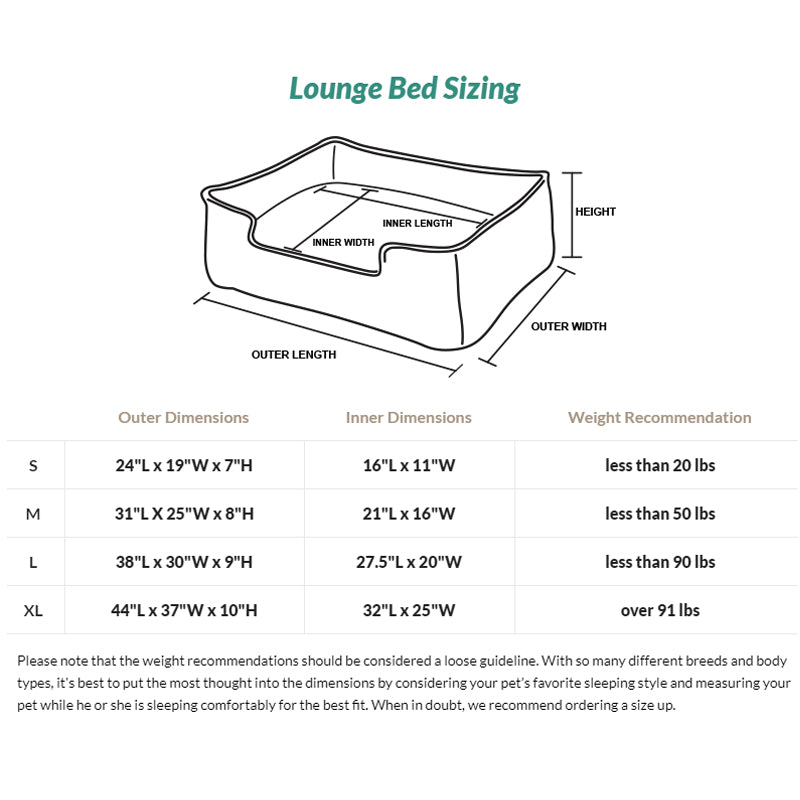 PLAY - Lounge Bed - Solstice - Black