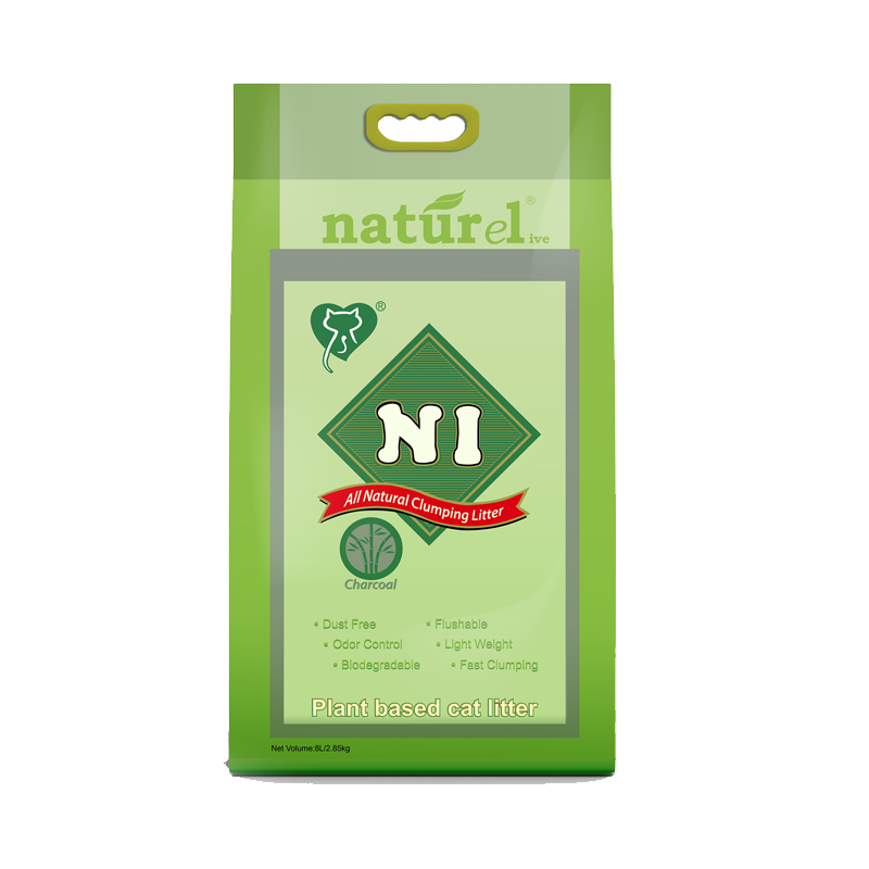 Nature1 - Tofu Clumping Litter - Charcoal - 2.85kg