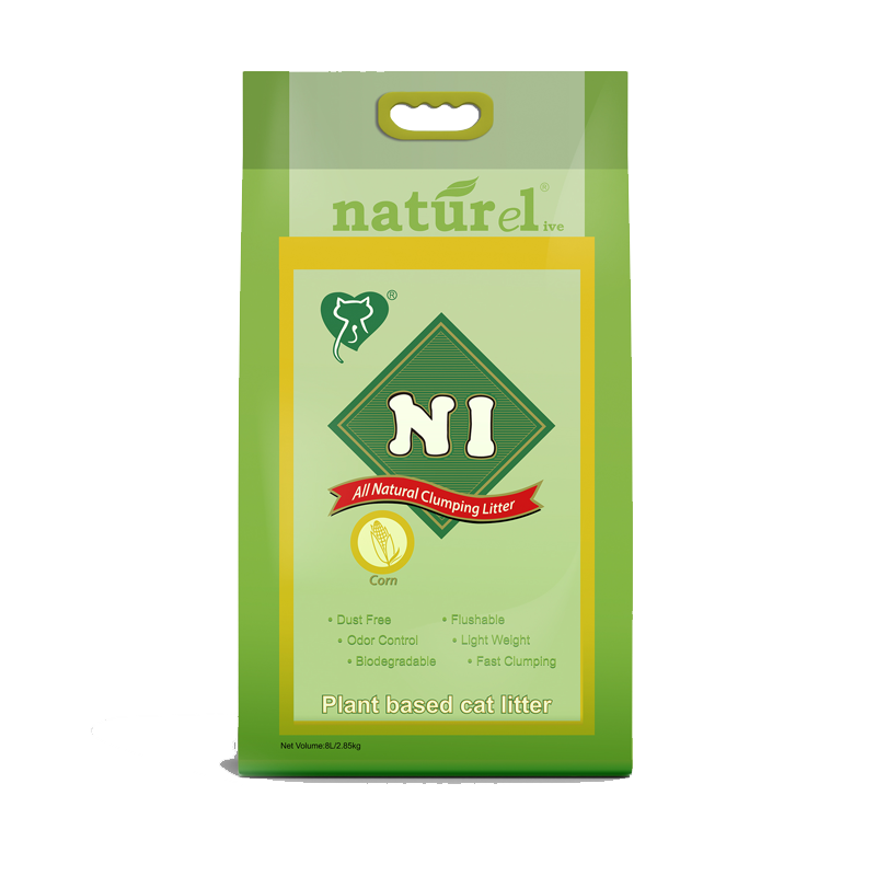 Nature1 - Tofu Clumping Litter - Corn - 2.85kg