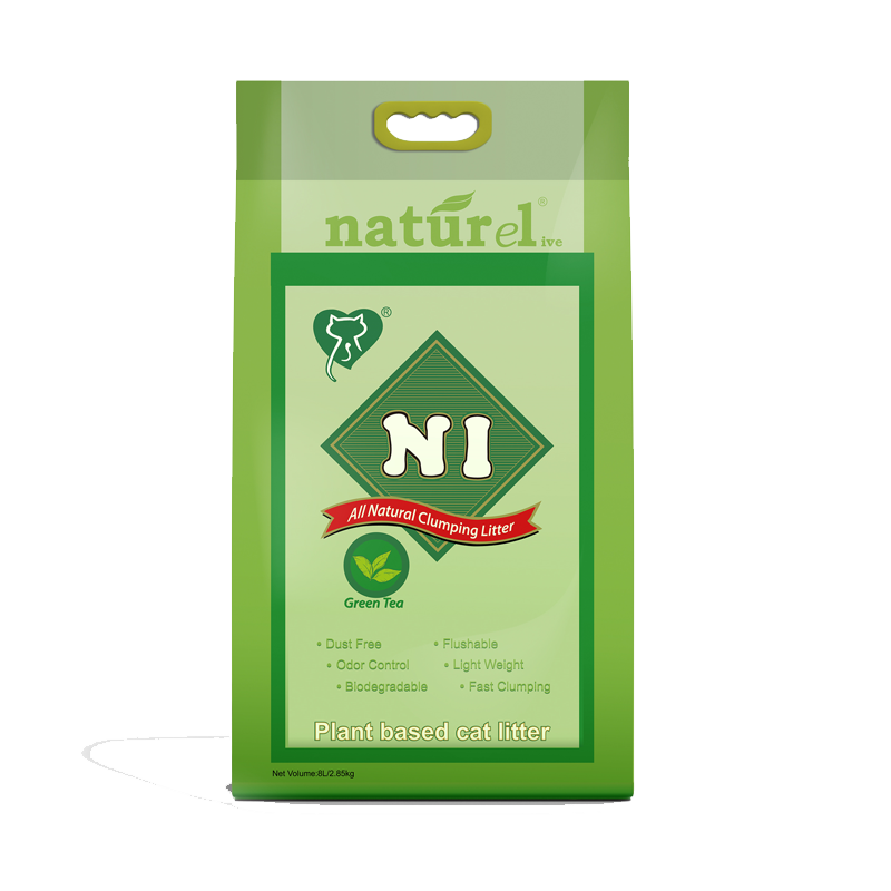 Nature1 - Tofu Clumping Litter - Green Tea - 2.85kg
