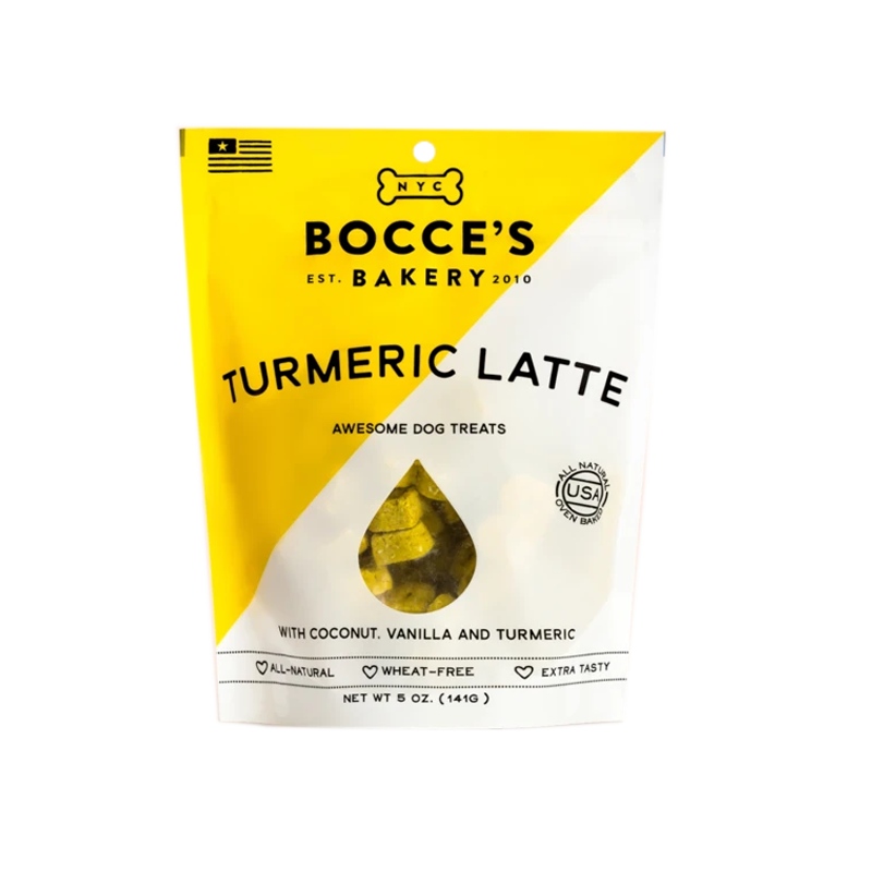 Bocce's Bakery -Turmeric Latte Biscuits - 5oz