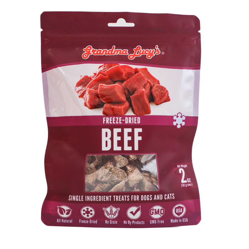 Grandma Lucy's - Singles - Beef -Freeze Dried 2oz