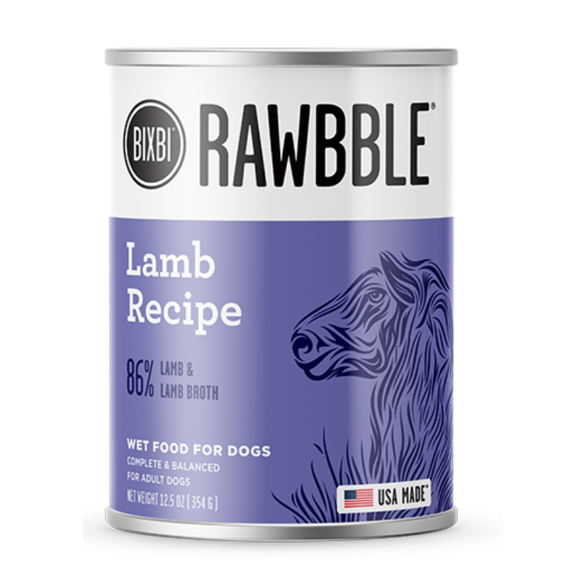 BIXBI - Rawbble Can - Lamb - 12.5oz - case of 12