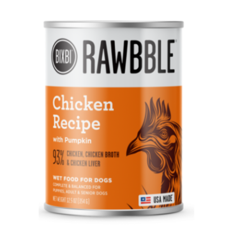 BIXBI - Rawbble Can - Chicken - 12.5oz - case of 12