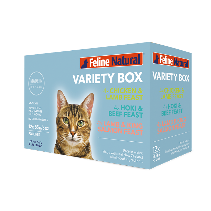 K9 Natural - Feline Variety Pouch Pack 85g (Case of 12)