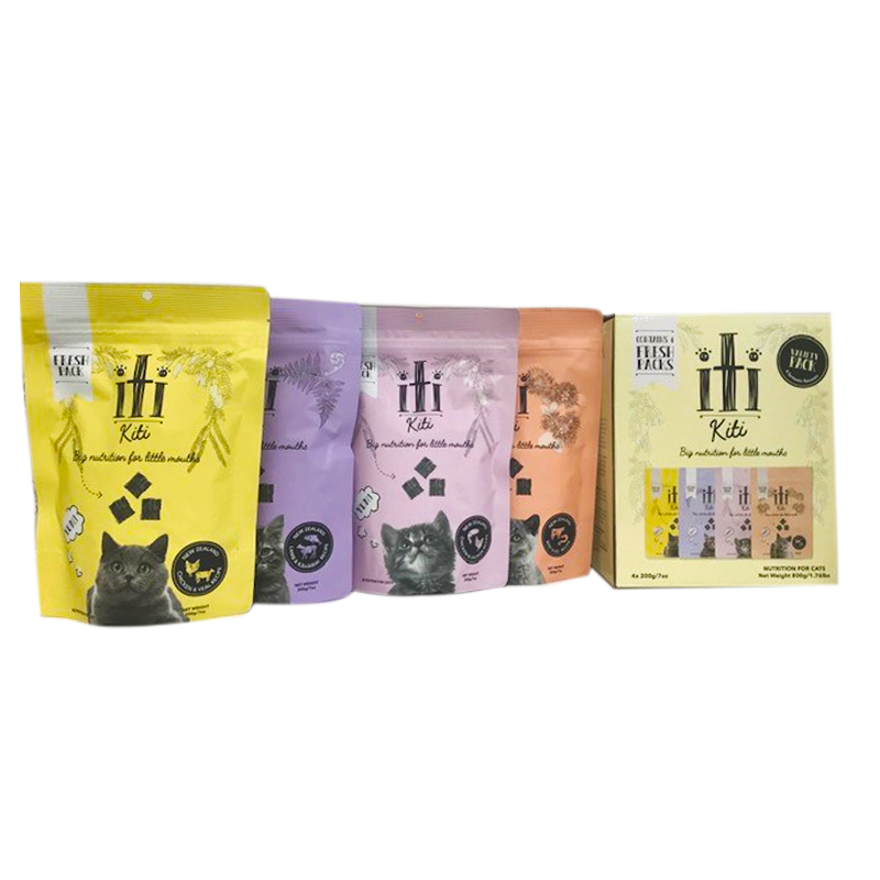 iTi - Kiti -Air Dried for Cats  - Variety of Each pouches (4 x200g)