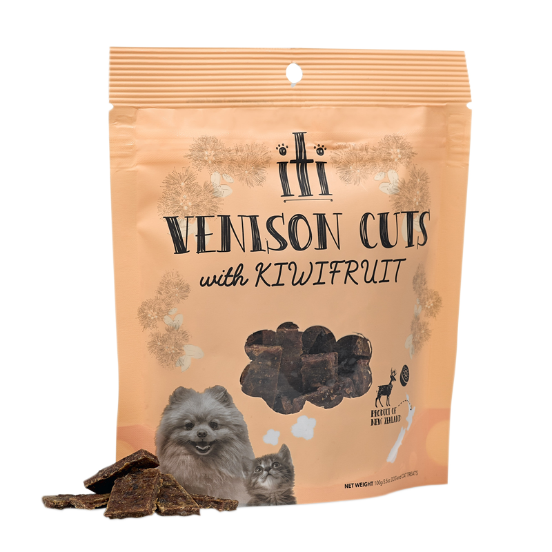 iTi - Treats - Venison Cuts with Kiwi Fruit