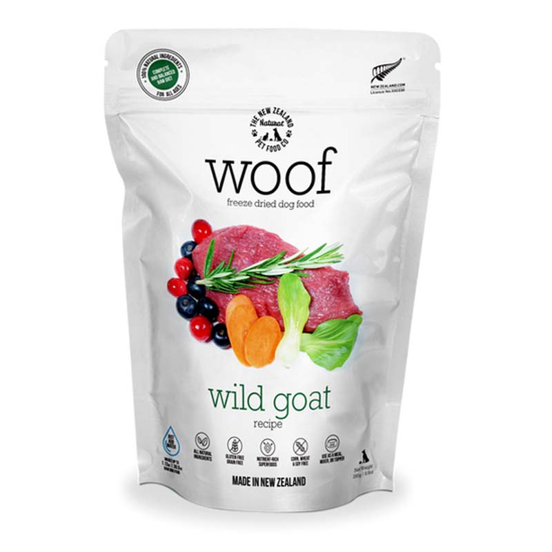 NZ Natural Pet Food Co - Freeze Dried - Food - Woof - Goat