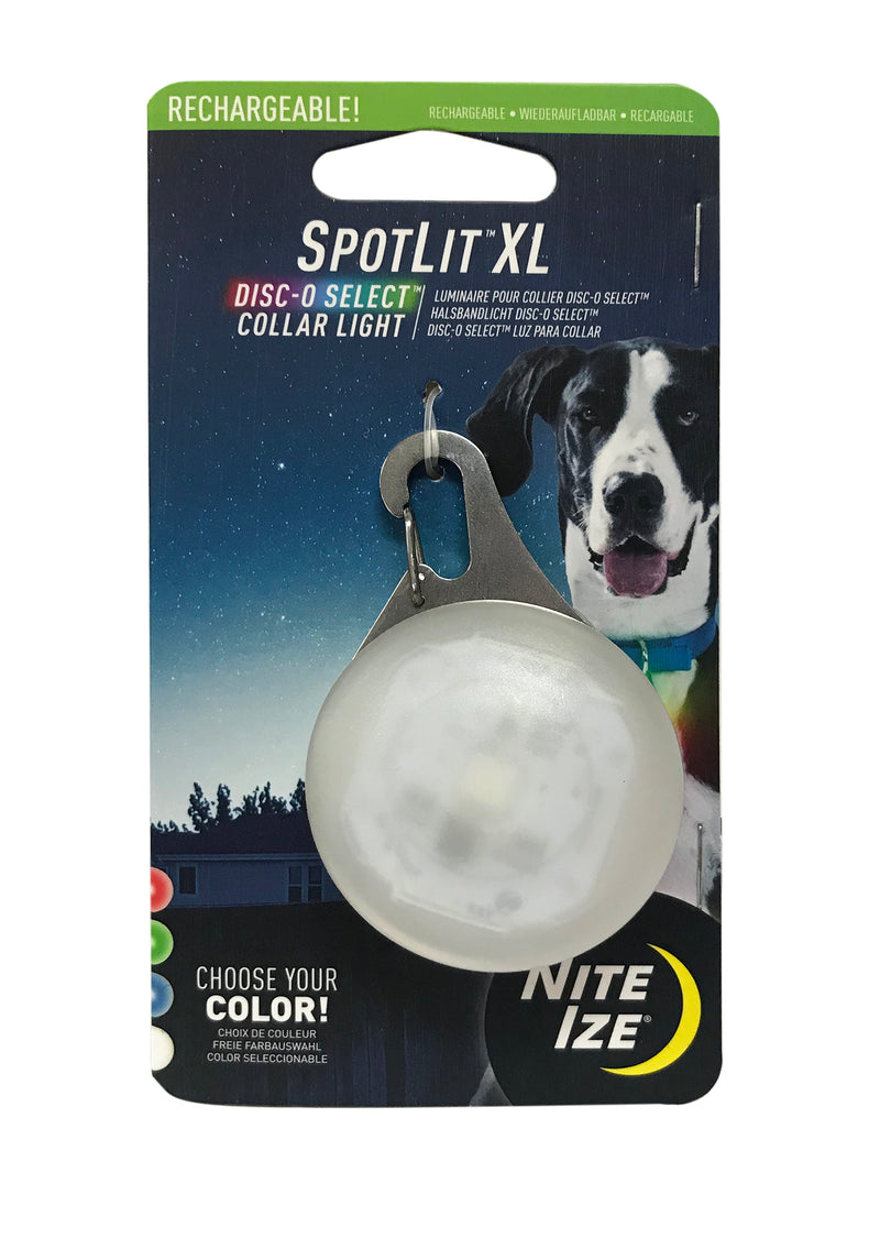 NITE IZE - XL Rechargeable Collar Light - Disc-O Select