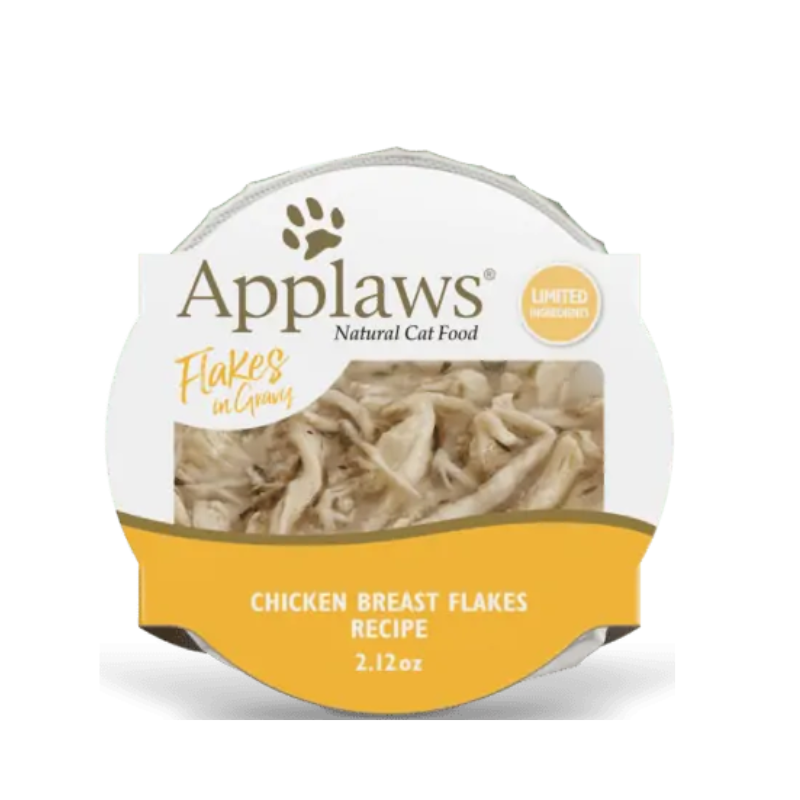 Applaws - Pots - Chicken Flakes in Gravy 60g - Case/18