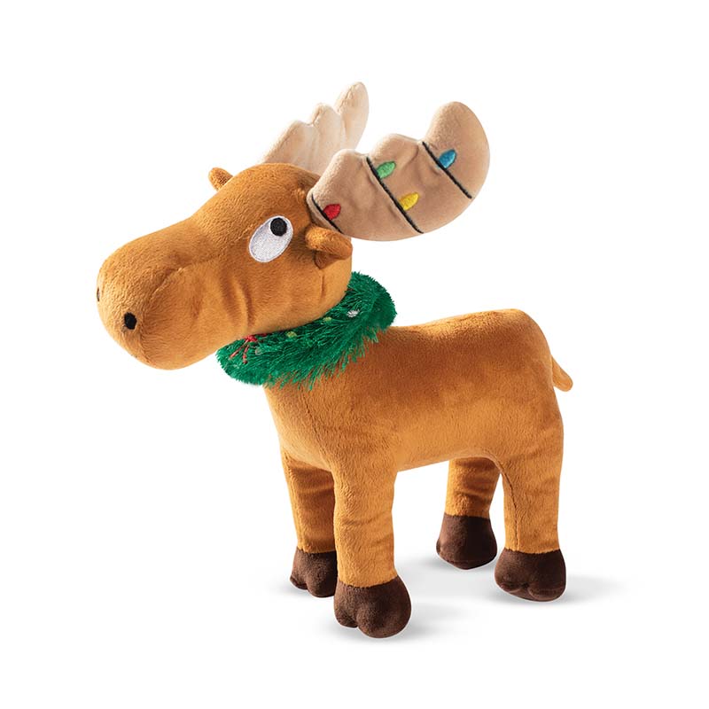 Fringe Studio - Merry Chrismoose - Plush Dog Toy