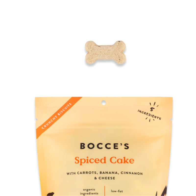Bocce's Bakery - Spiced Cake Small Batch Dog Biscuits - 12oz